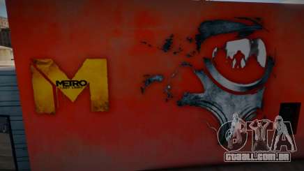 Metro 2033 Last Night Mural 2 para GTA San Andreas