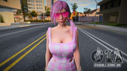 DOAXVV Elise - Checkerboard Set Happy Valentines para GTA San Andreas