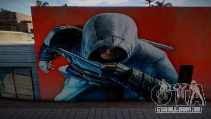 Assassins Creed Wall para GTA San Andreas