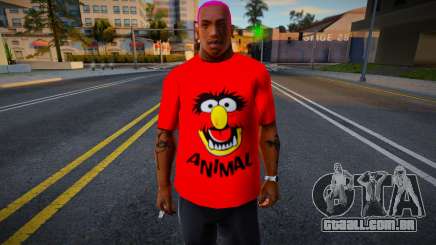 ANIMAL Shirt para GTA San Andreas