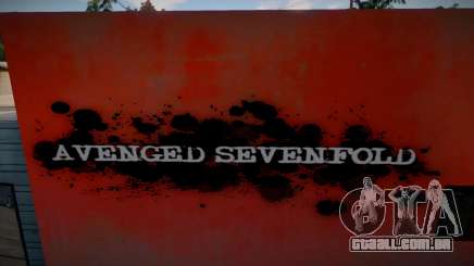 Avenged Sevenfold Wall V.2 para GTA San Andreas