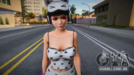 DOAXVV Koharu - Love Pijama Set Happy Valentines para GTA San Andreas