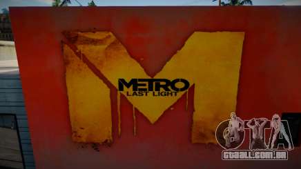 Metro 2033 Last Night Mural 1 para GTA San Andreas