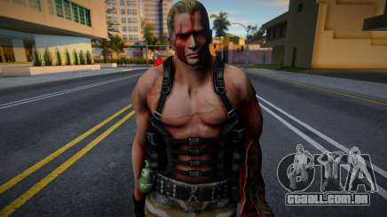 Jack Krauser HD version Retuxtured v9 para GTA San Andreas