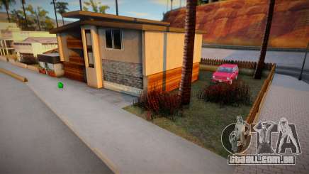 New home of the CJ in Santa Marina Beach V1.1 para GTA San Andreas