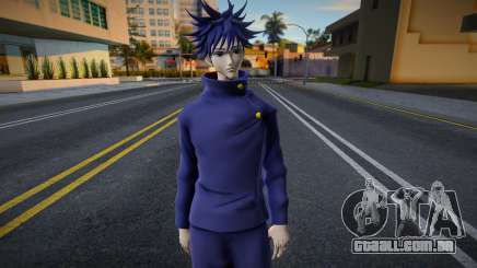 Megumi Fushiguro Jujutsu Kaisen para GTA San Andreas