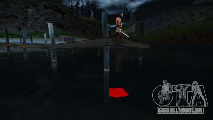 Leatherface at Fisher Lagoon para GTA San Andreas