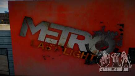 Metro 2033 Last Night Mural 3 para GTA San Andreas