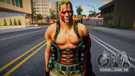 Jack Krauser HD version Retuxtured v8 para GTA San Andreas