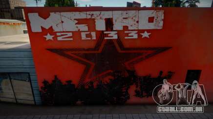 Metro Mural para GTA San Andreas