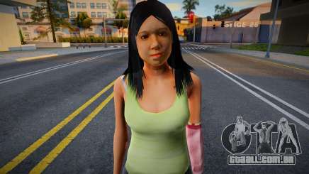 Ofyst HD with facial animation para GTA San Andreas