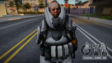 Soldado Rhino Traje Blanco de Dirty Bomb para GTA San Andreas