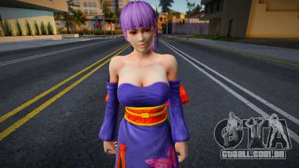 Dead Or Alive 5 - Ayane (Costume 3) v7 para GTA San Andreas