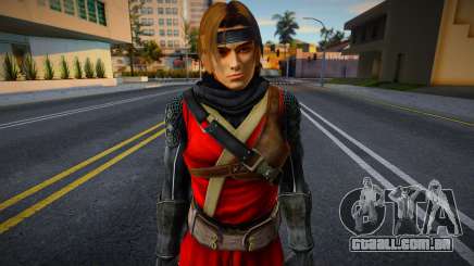 Dead Or Alive 5 - Hayate (Costume 3) v4 para GTA San Andreas