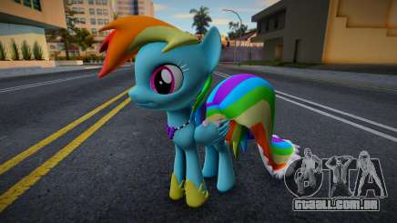 Rainbow Dash Gala para GTA San Andreas