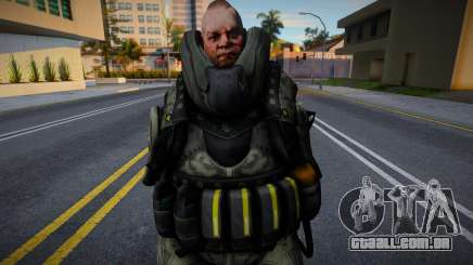 Soldado Rhino con camuflaje de Dirty Bomb para GTA San Andreas