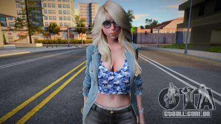 NieR Re[in] 2A - Cardigan Denim Hot Pants para GTA San Andreas