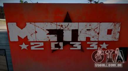 Metro 2033 Last Night Mural 5 para GTA San Andreas