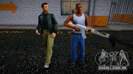 Call Claude from GTA III for your protection para GTA San Andreas