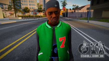 Fam9 with facial animation para GTA San Andreas