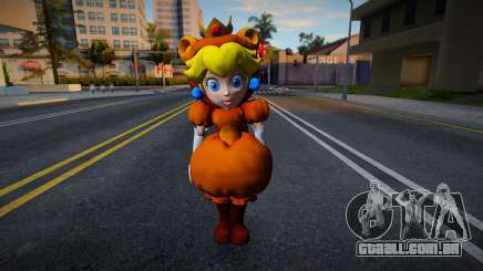 Peach Tanooki Cafe Suit o con traje mapache tanu para GTA San Andreas