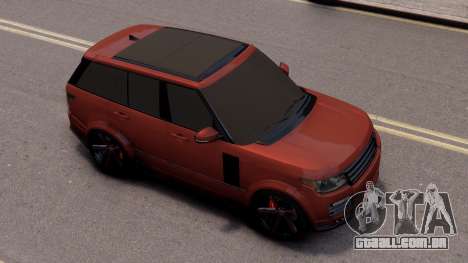 Land Rover Range Rover Stock para GTA 4