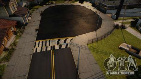 Road Texture HD Los Santos para GTA San Andreas