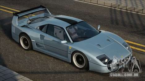Ferrari F40 Major para GTA San Andreas