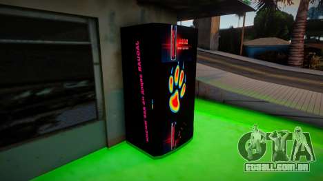 Máquina de refrigerante JAGUAR para GTA San Andreas