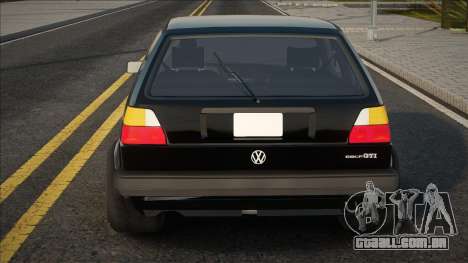 Volkswagen Golf Black para GTA San Andreas