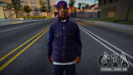 HQ Ballas Man v3 para GTA San Andreas