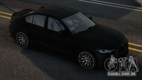 2021 BMW M3 Competition G80 Black para GTA San Andreas