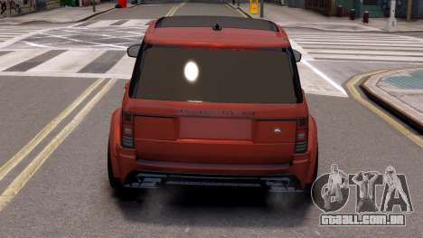 Land Rover Range Rover Stock para GTA 4