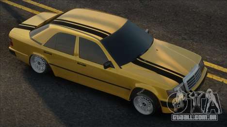 Mercedes-Benz W124 Yellow para GTA San Andreas