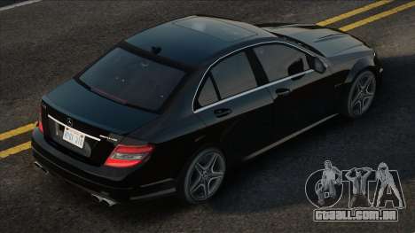 Mercedes-Benz C 63 (W204) 2008 para GTA San Andreas