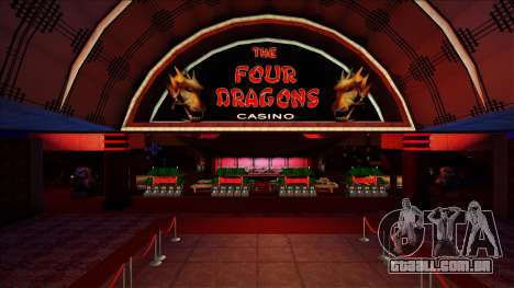 Novas texturas do Casino Four Dragon para GTA San Andreas