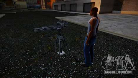 Base minigun para GTA San Andreas