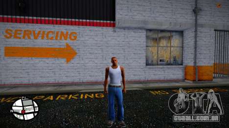 HUD minimalista para GTA San Andreas