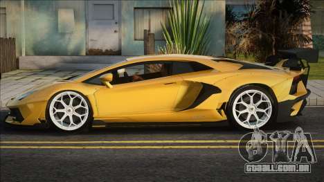 Lamborgini Aventador Major para GTA San Andreas