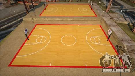 NBA Basketball para GTA San Andreas