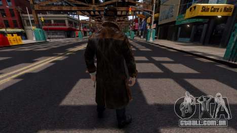 Watch Dogs Aiden Pearce Updated para GTA 4