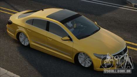 Volkswagen Passat CC Yellow para GTA San Andreas