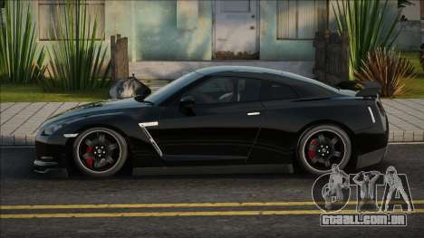 Nissan GT-R R35 Black para GTA San Andreas