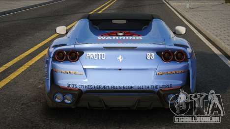 Ferrari 812GTS (Evangelion ver.) para GTA San Andreas