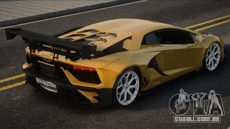 Lamborgini Aventador Major para GTA San Andreas