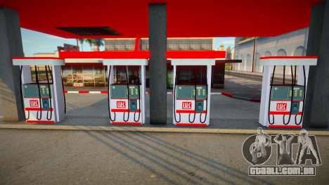Reabastecimento Lukoil HD para GTA San Andreas