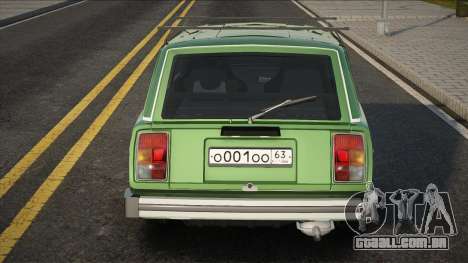 VAZ 2104 Verde para GTA San Andreas