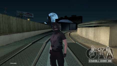 Sindicato Soldado Feminino para GTA San Andreas