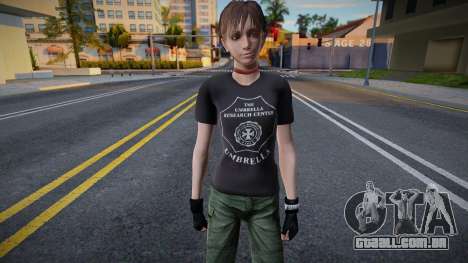 Rebecca T-Shirt TF para GTA San Andreas