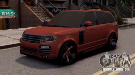 Land Rover Range Rover Stock para GTA 4